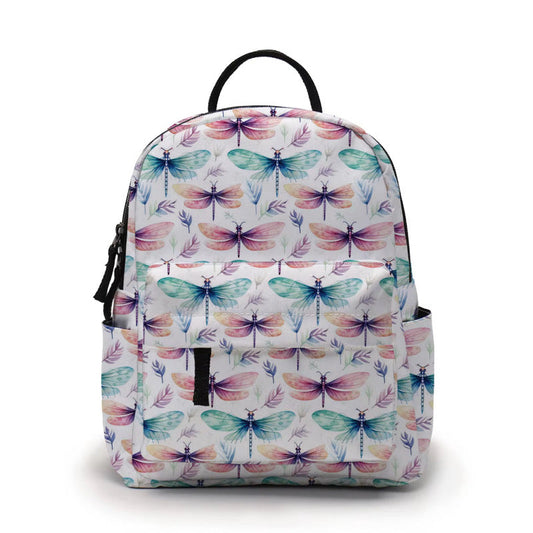 Mini Backpack - Dragonfly Watercolor