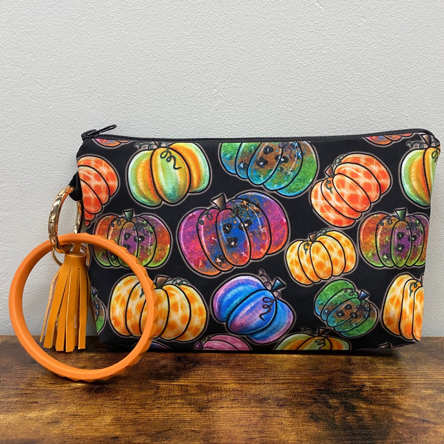Pouch - Halloween Fall - Pumpkin, Colorful