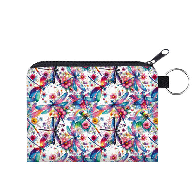 Mini Pouch - Rainbow Dragonfly