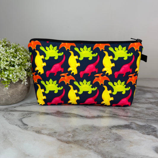Pouch - Dino Red Green Yellow