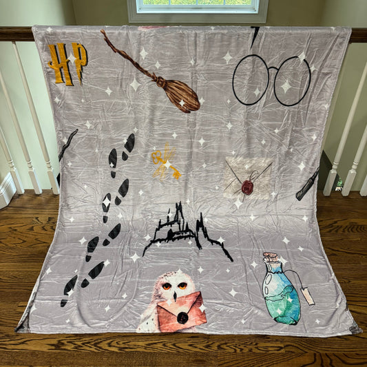 Blanket - Magic on Grey - PREORDER