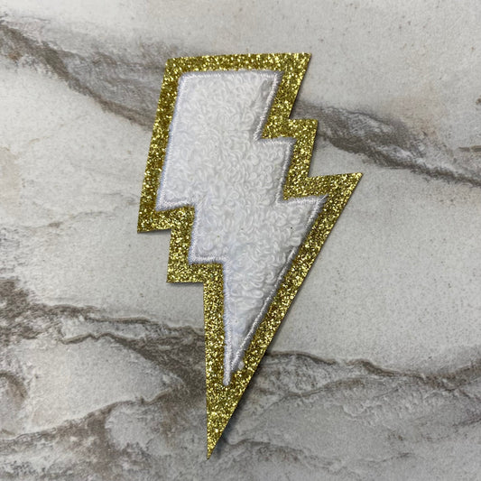 Patch Chenille - Lightning Bolt