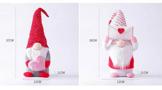 Gnome - Valentine #1 - Envelope & Heart