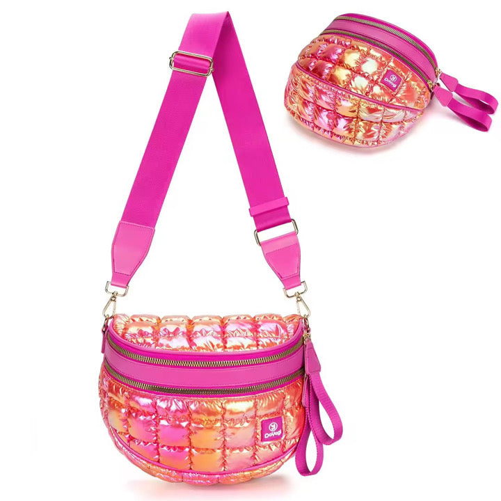 The Roni Nylon Crossbody - Puffer