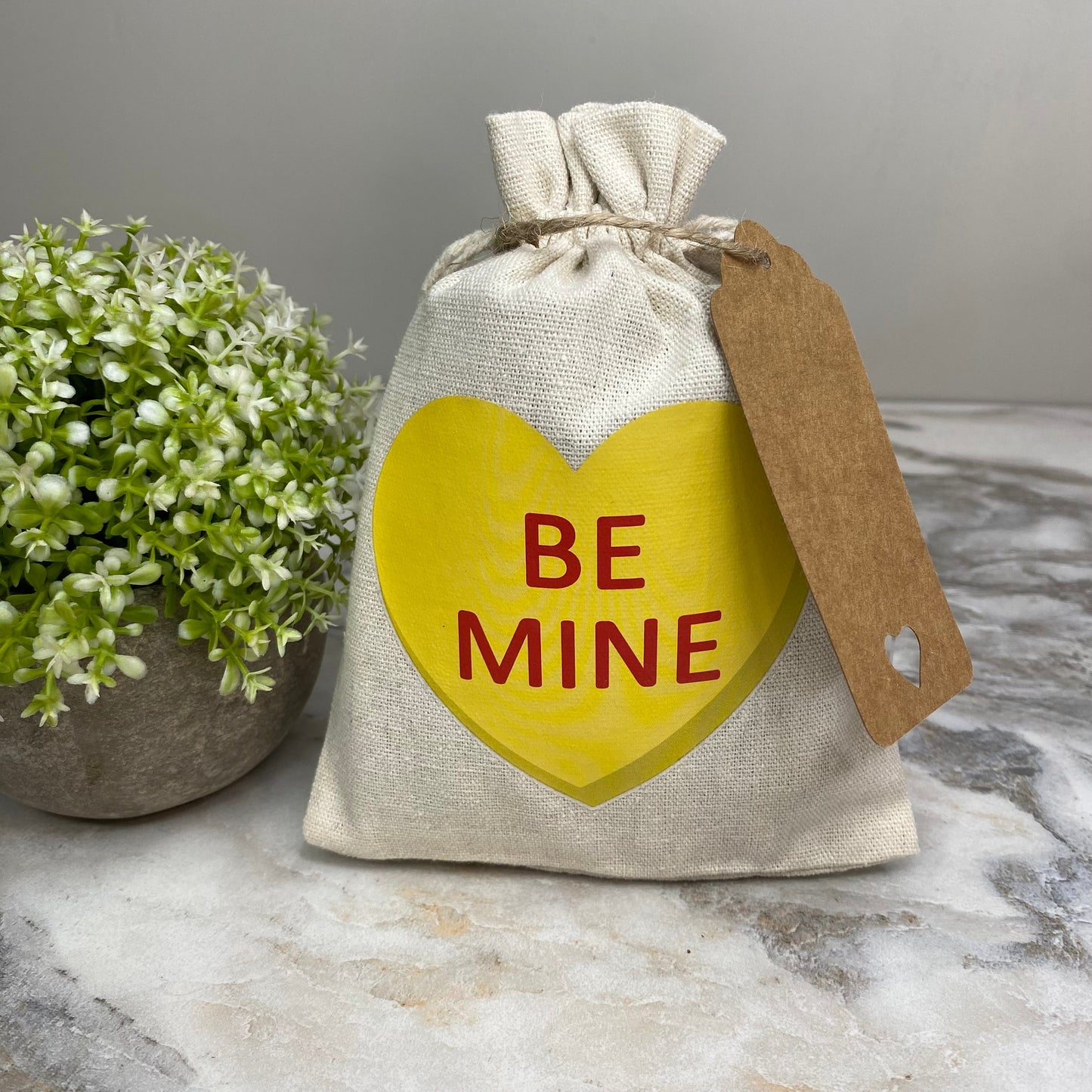 Mini Drawstring - Conversation Hearts Valentine’s Day