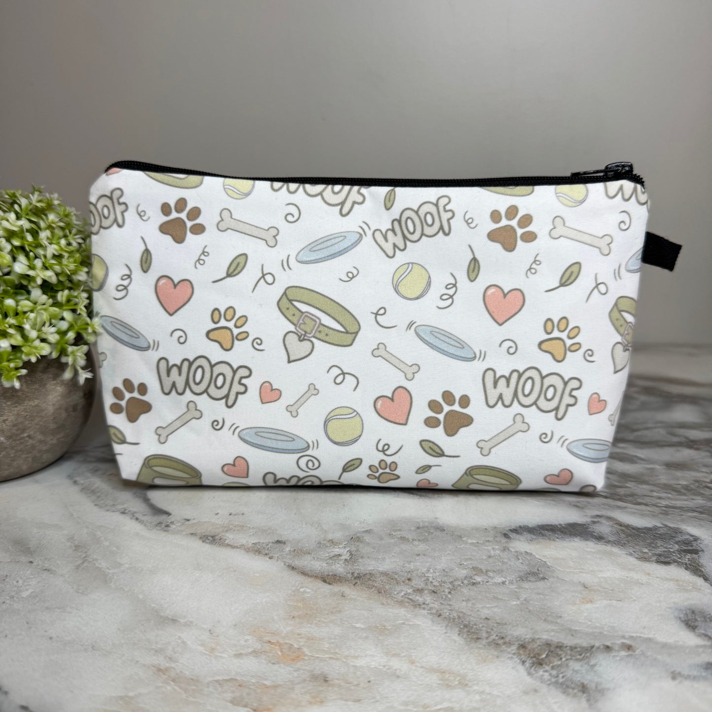 Pouch - Woof Dog Heart Paw