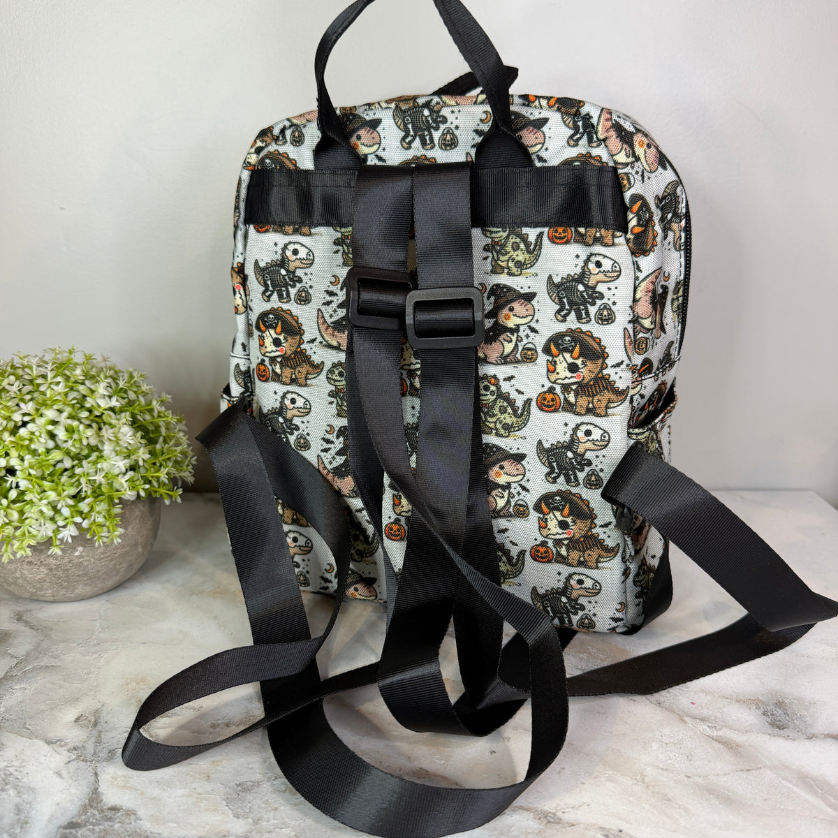 Mini Backpack - Halloween - Dino Trick or Treat