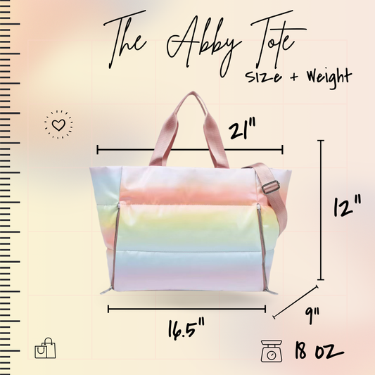 Abby - Puffer Tote