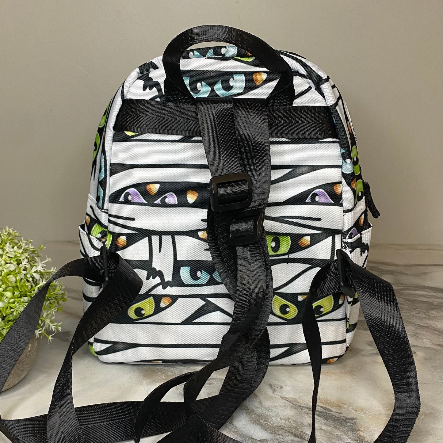 Mini Backpack - Halloween Fall - Mummies