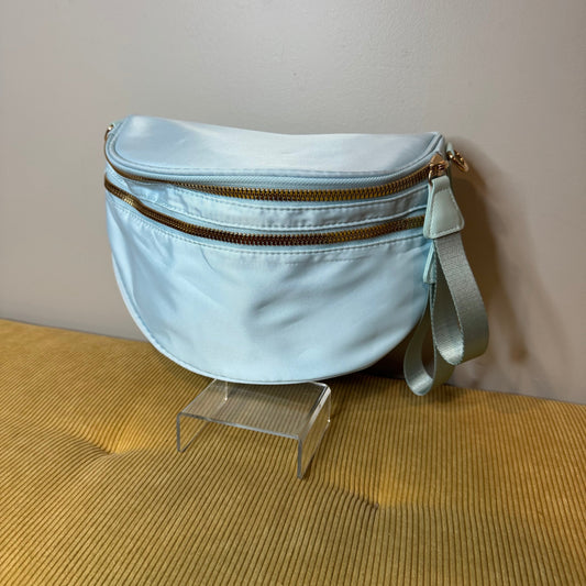 The Roni Nylon Crossbody - Solid Aqua