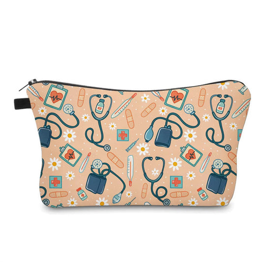 Pouch - Nurse & Doctor on Apricot