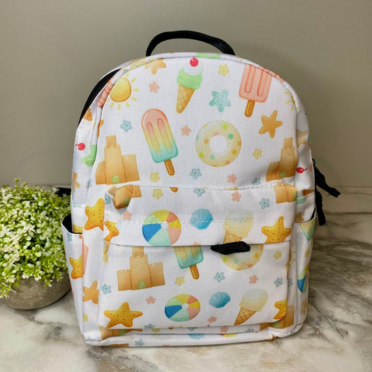 Mini Backpack - Sand Castle